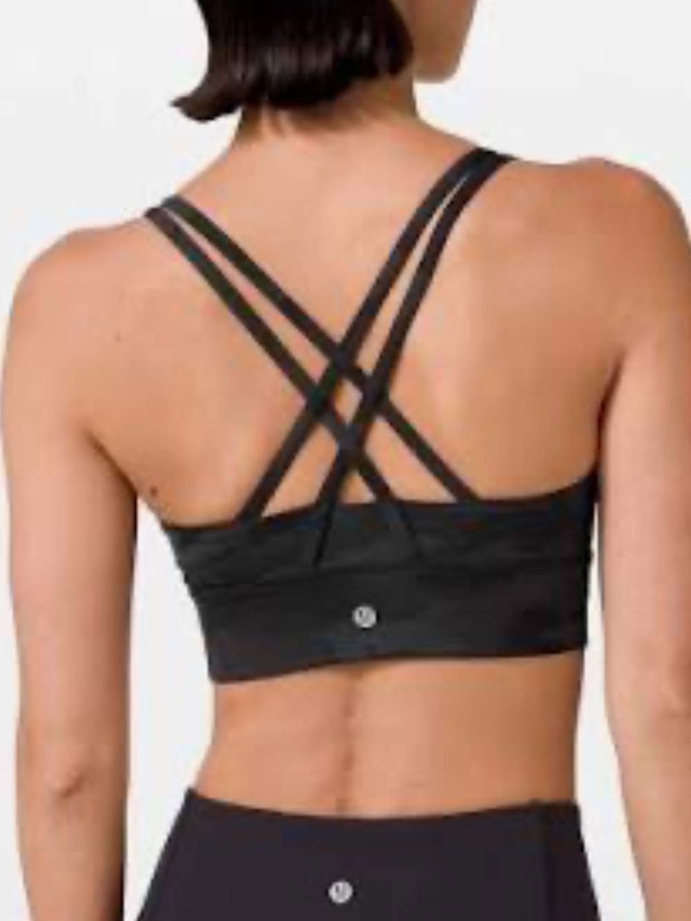 lululemon athletica camo longline energy sports bra